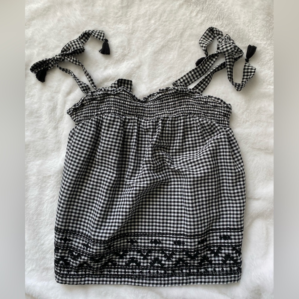 Old Navy checkered top
